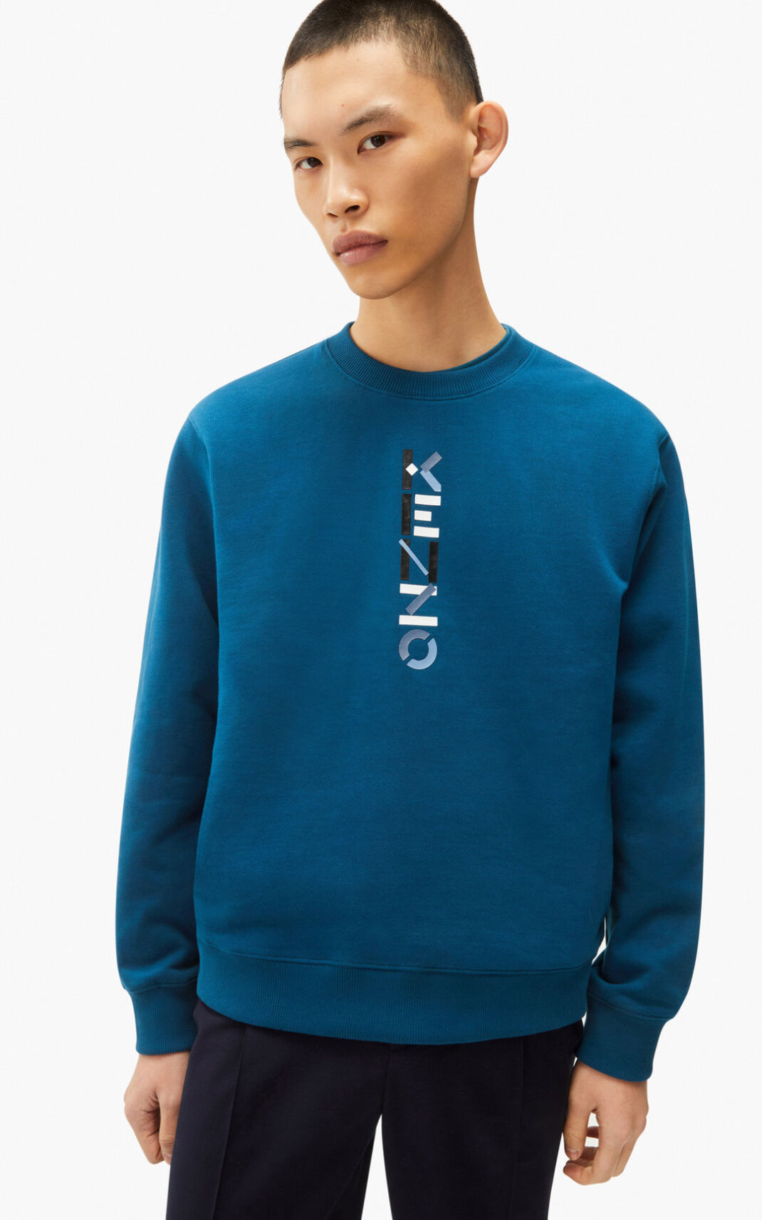 Kenzo The Vinter Capsule Logo Sweatshirt Herr | 79258-OZHF